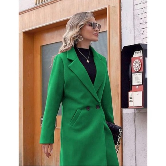 Tanming Green Peacoat XS - Picture 2 of 6